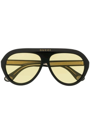 Sunglasses Noir Gold GG