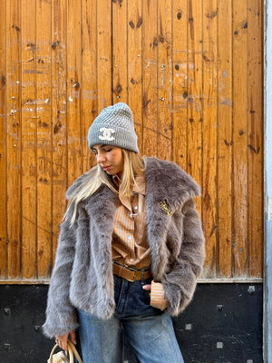 Pelliccia Taupe deluxe