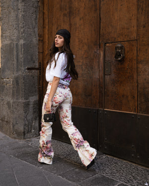 T-shirt Bloom Print