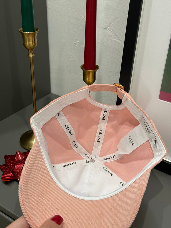 Cappello Celine velluto rosa