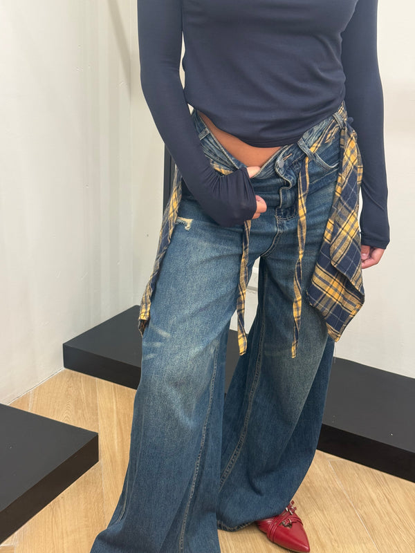 Flannel Jeans