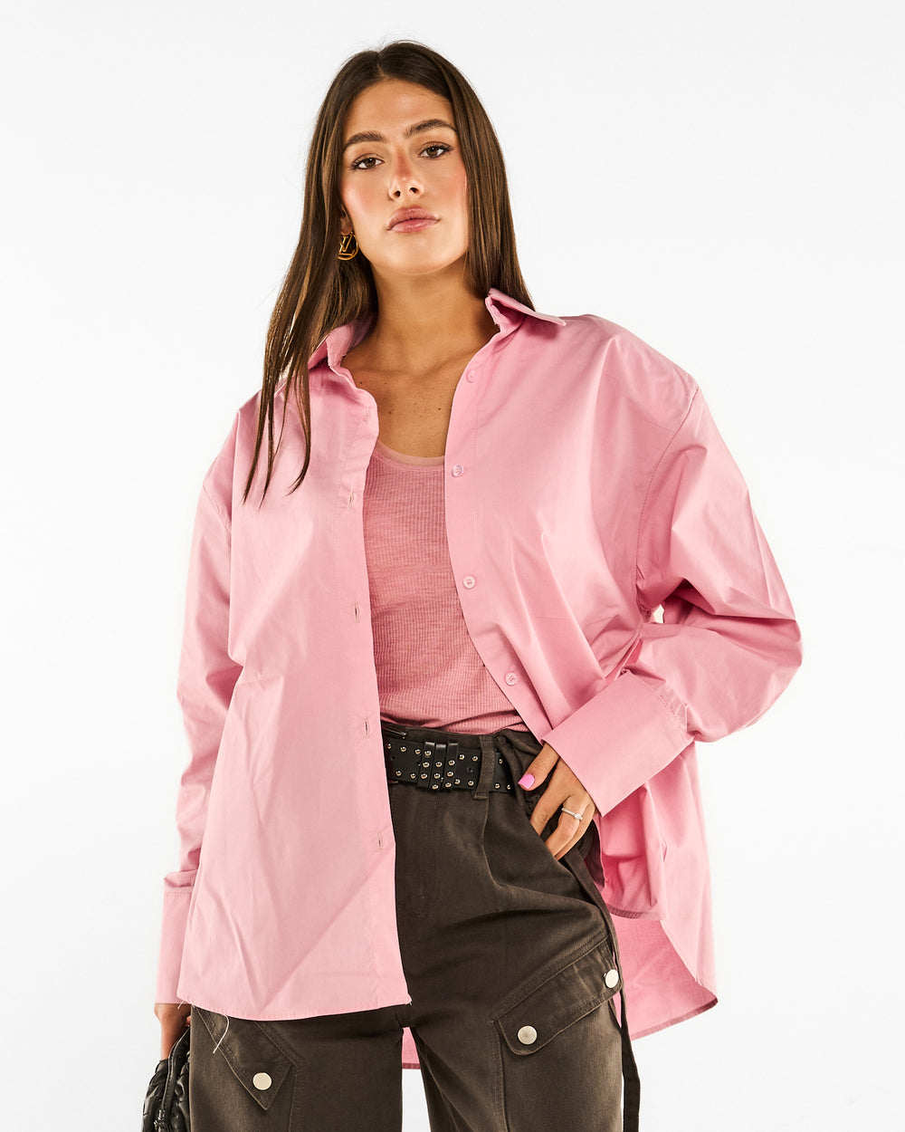 Camicia over essential