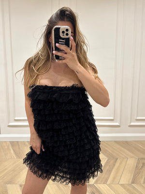 Dress senza maniche pizzo