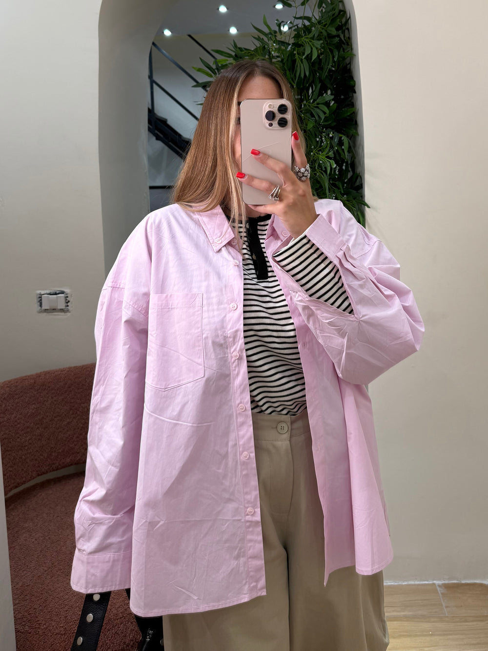 Camicia doppio colletto