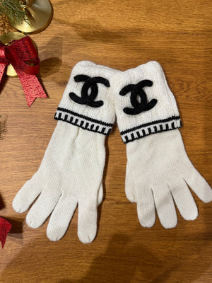 Completo lana tre pezzi chanel bianco