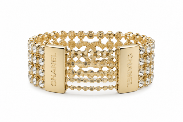 Bracciale rigido crystal cc