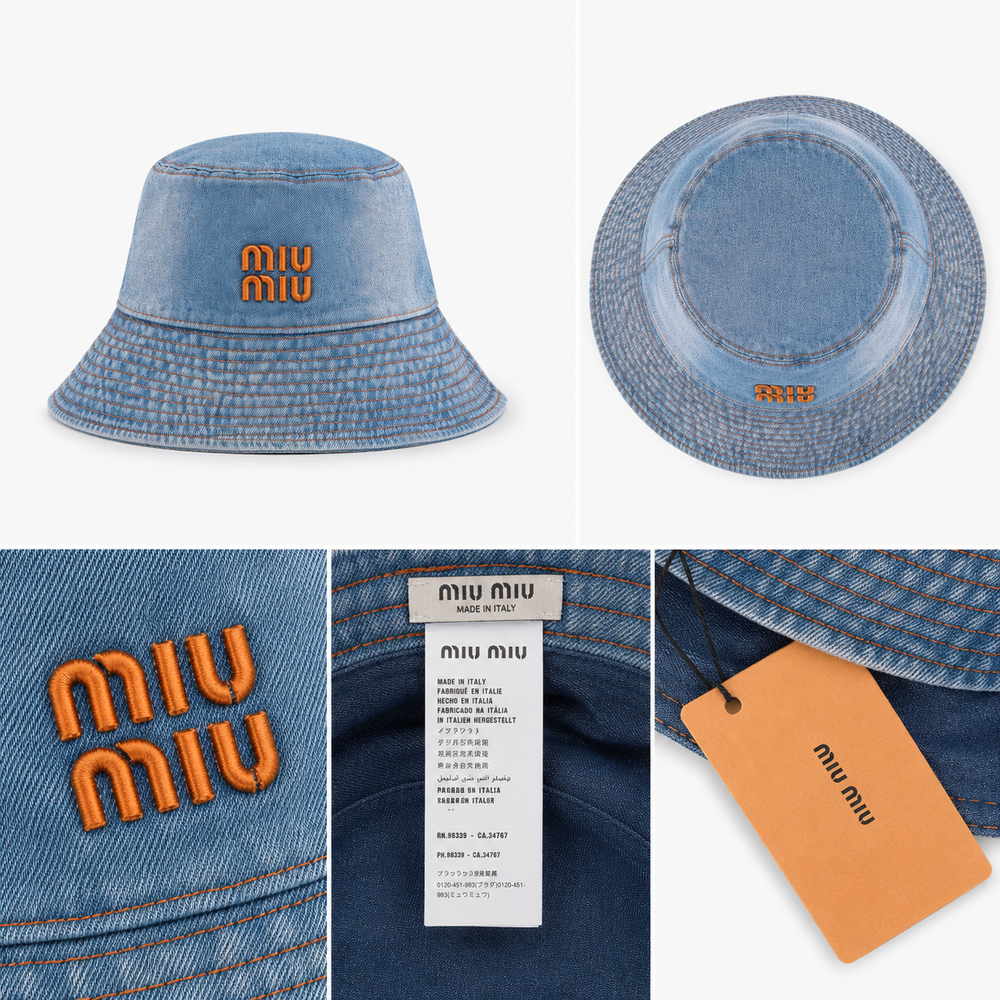 Pescatore miumiu denim savage