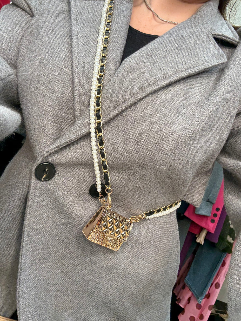 Cintura borsa accessorio chanel