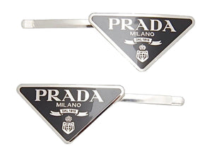 Set hairclip Triangle P nere