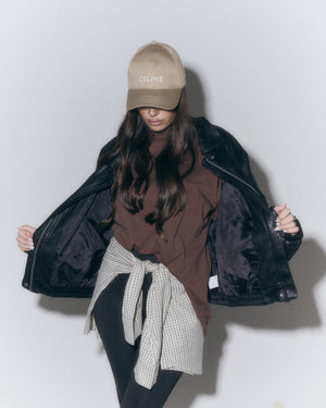 Bomber Noir pelle morbida