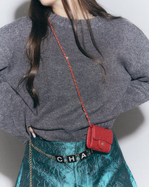 Maglione oversize girocollo