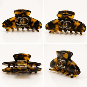 Pinza cc maculata e strass