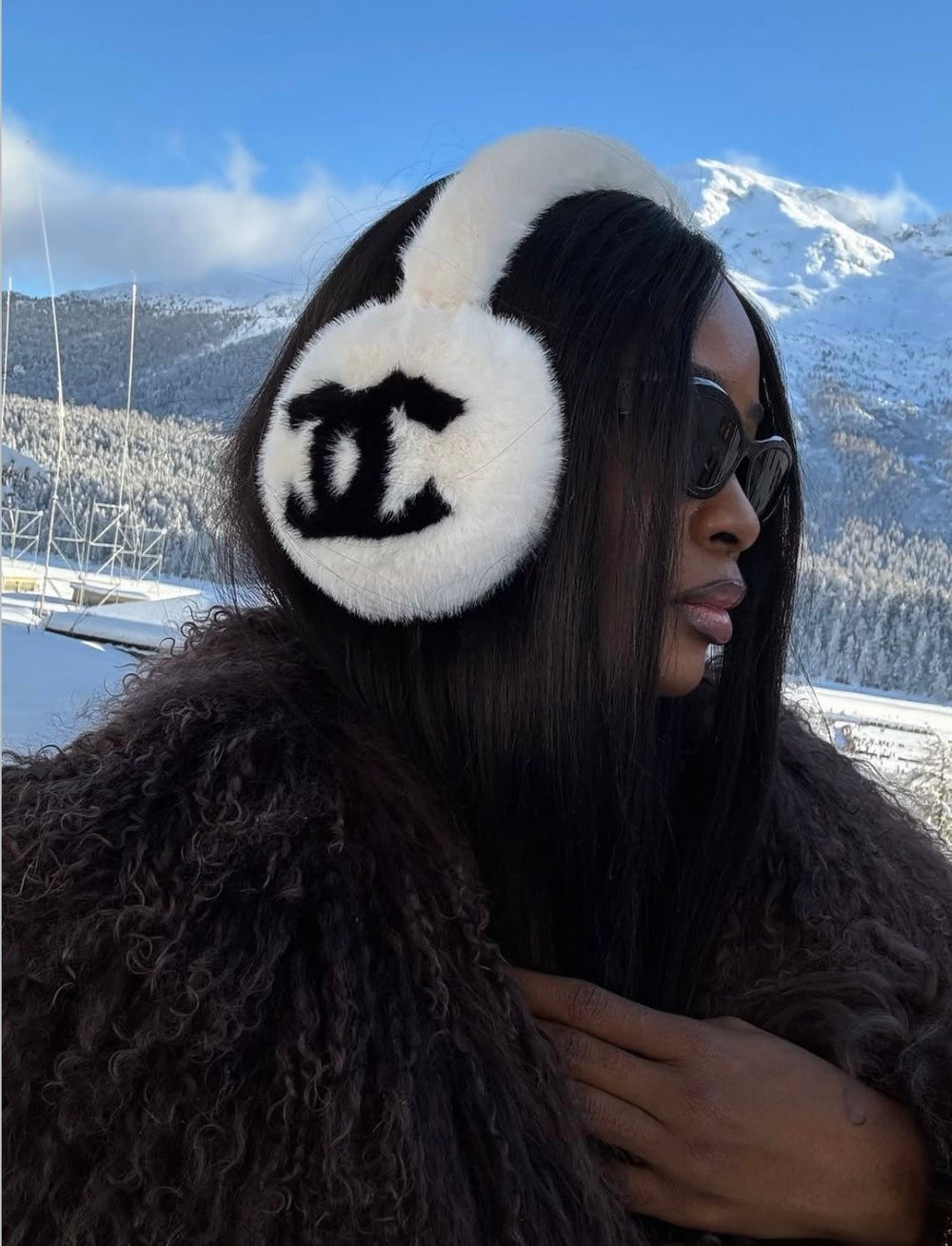 Paraorecchie Eco-Fur Avorio