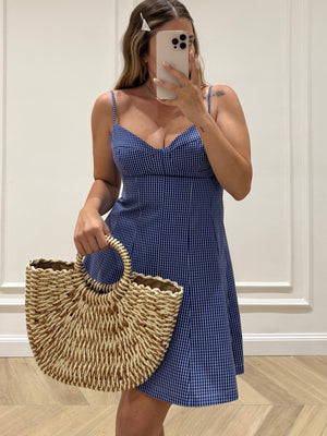 Minidress quadretti Forte dei marmi