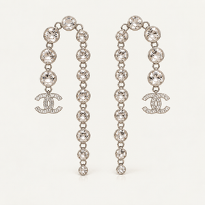 Crystal Cascade Earrings cc