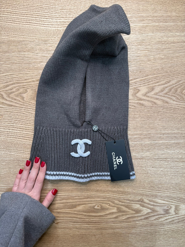 Balaclava chanel grigio