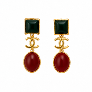 Orecchini Ruby Verde cc