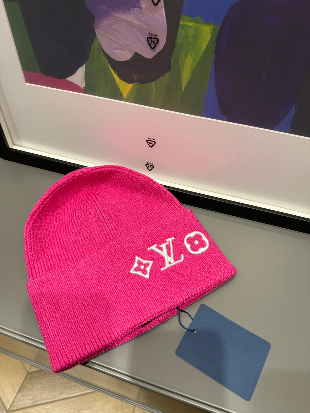 Cappello Louis Vuitton pink