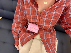 Cordset camicia e top quadri