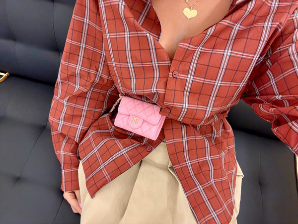 Cordset camicia e top quadri