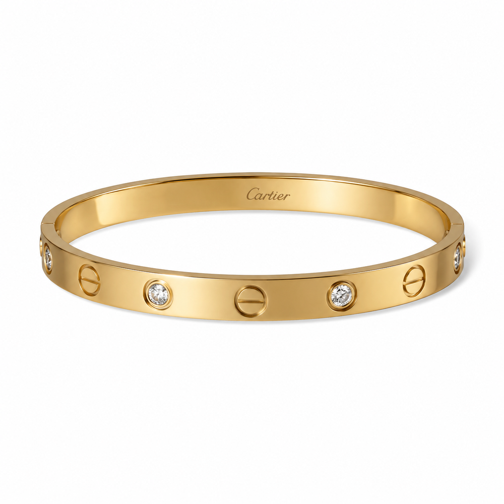 Bracciale manetta carier crystal