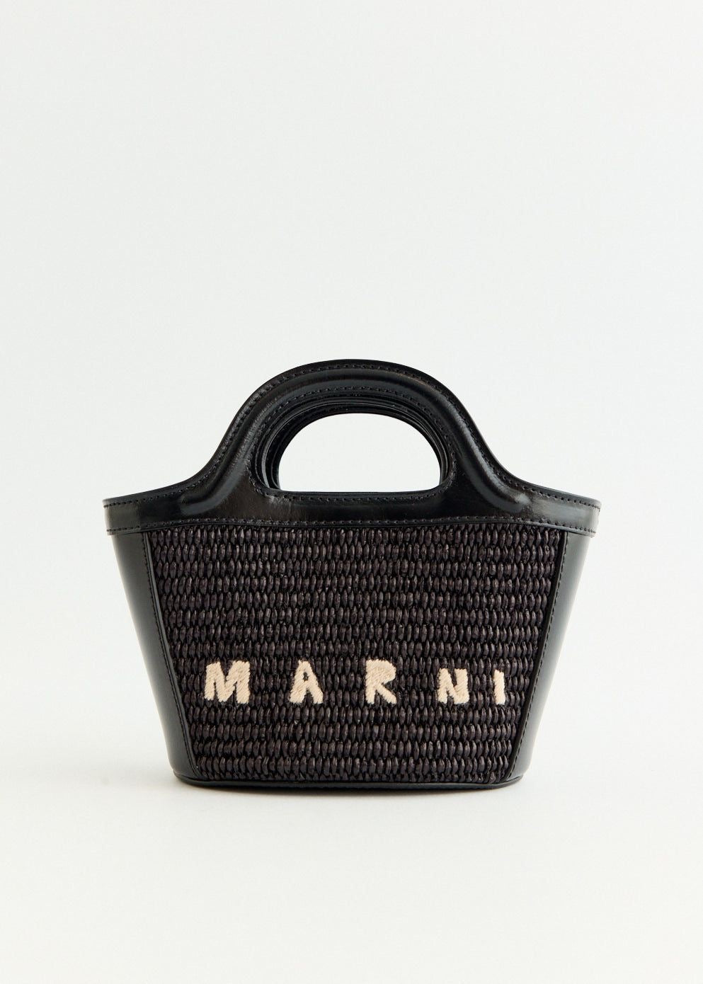 Microbag intrecci e pelle mari