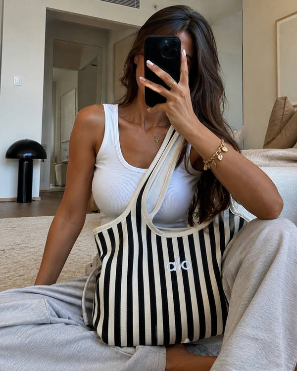 Tote bag alö stripes