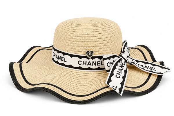 Cappello paglia nastro