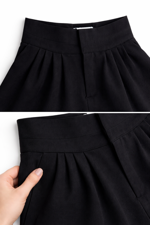 Shorts Vita Alta bustino