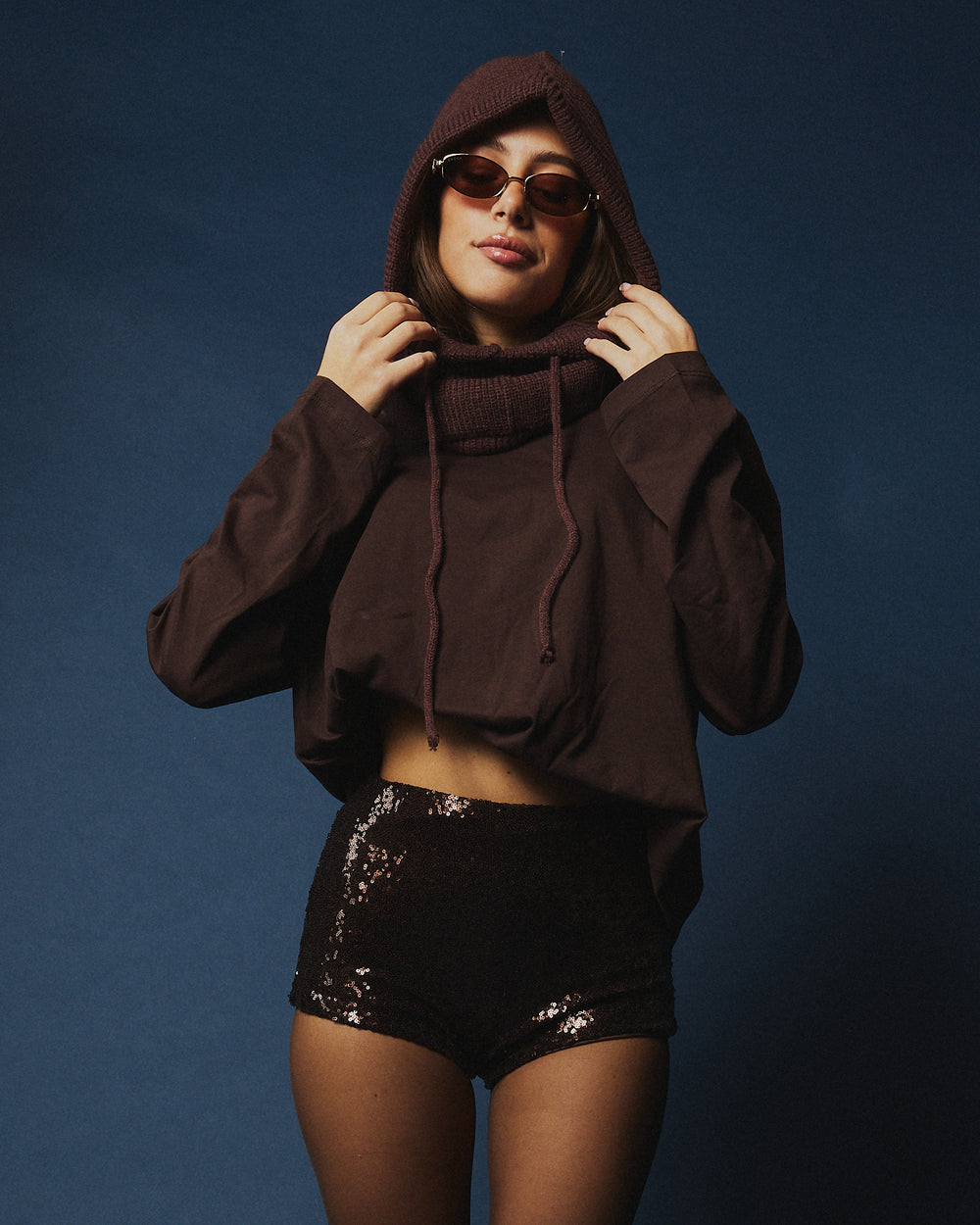 Maglia in cotone con spalline