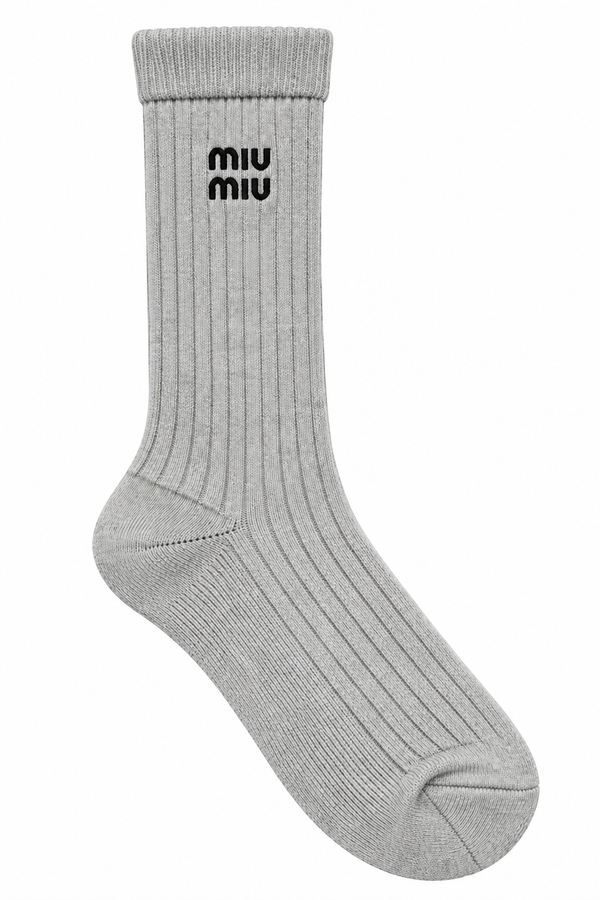 Calzini Cozy grigio perla