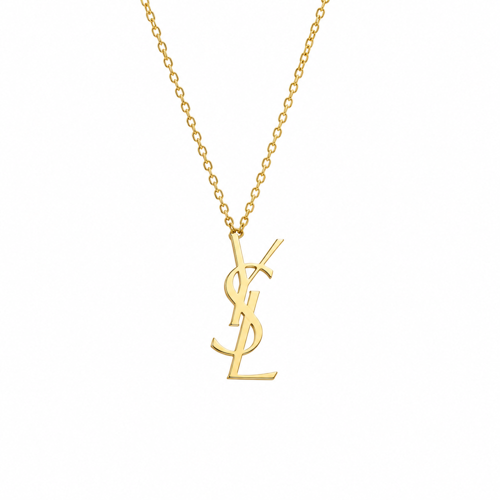 Collana logo gold saint l