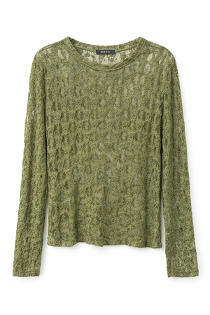 Maglia macramè texture