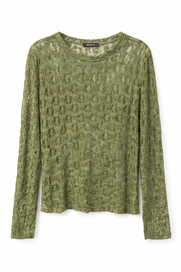 Maglia macramè texture