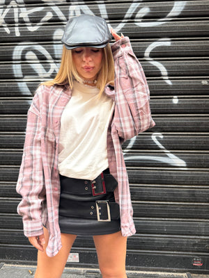 Camicia/jacket top quality quadri pink