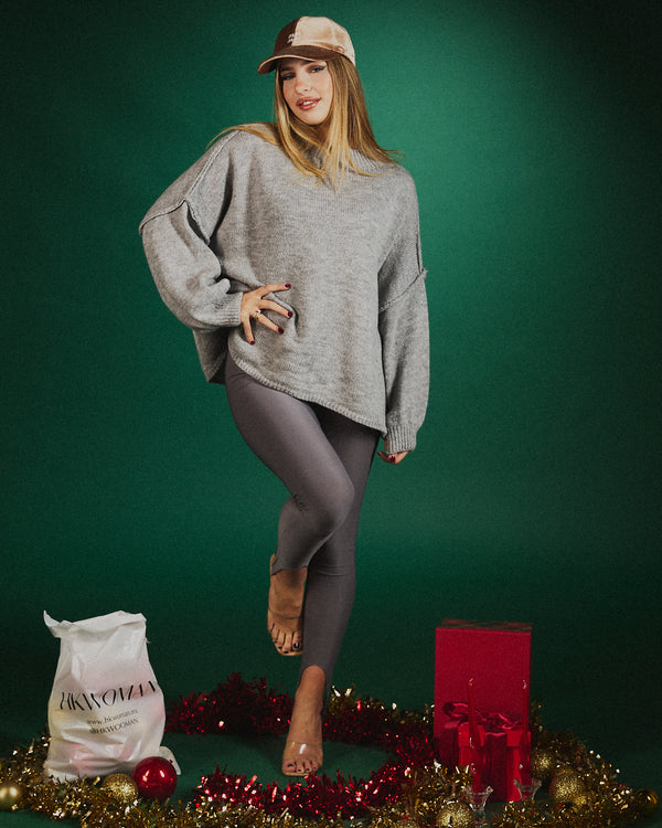 Maglione soft manica ampia