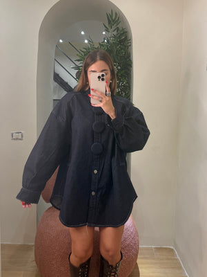 Dress Button Denim