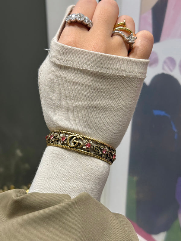 Bracciale Gucci flower pink