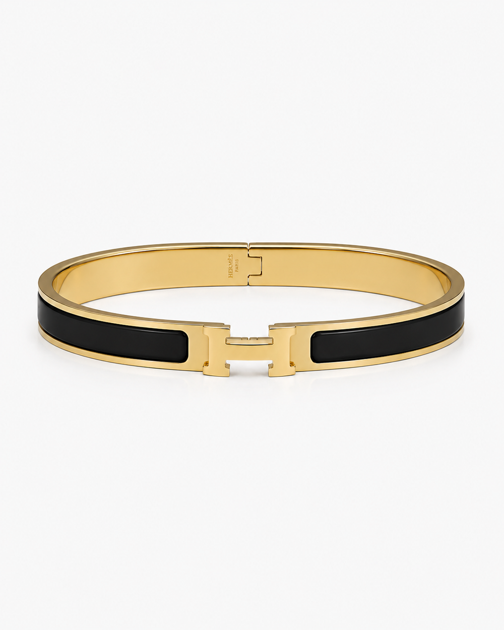 Bracciale H slim nero