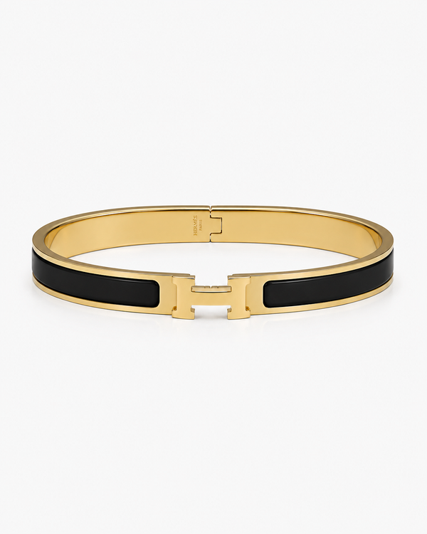 Bracciale H slim nero