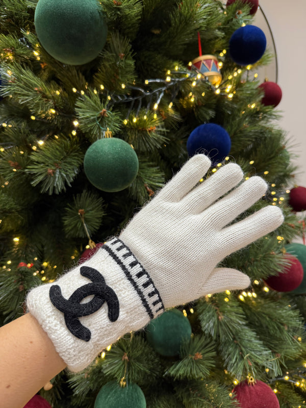 Completo lana tre pezzi chanel bianco