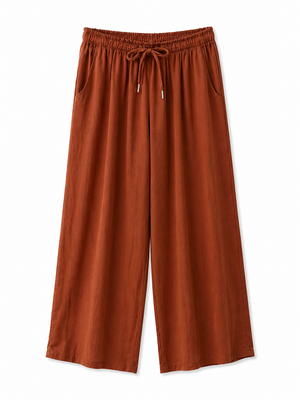 Pantalone Flow Terracotta
