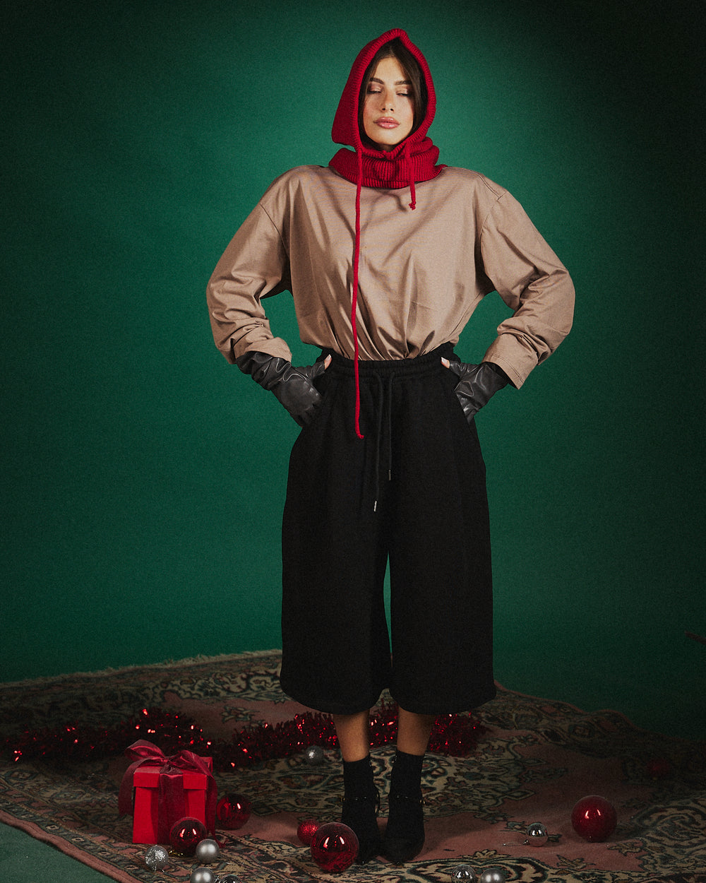 Maglia spalline in cotone