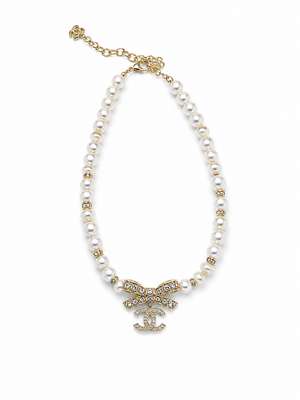 Collana Perle Fiocco cc
