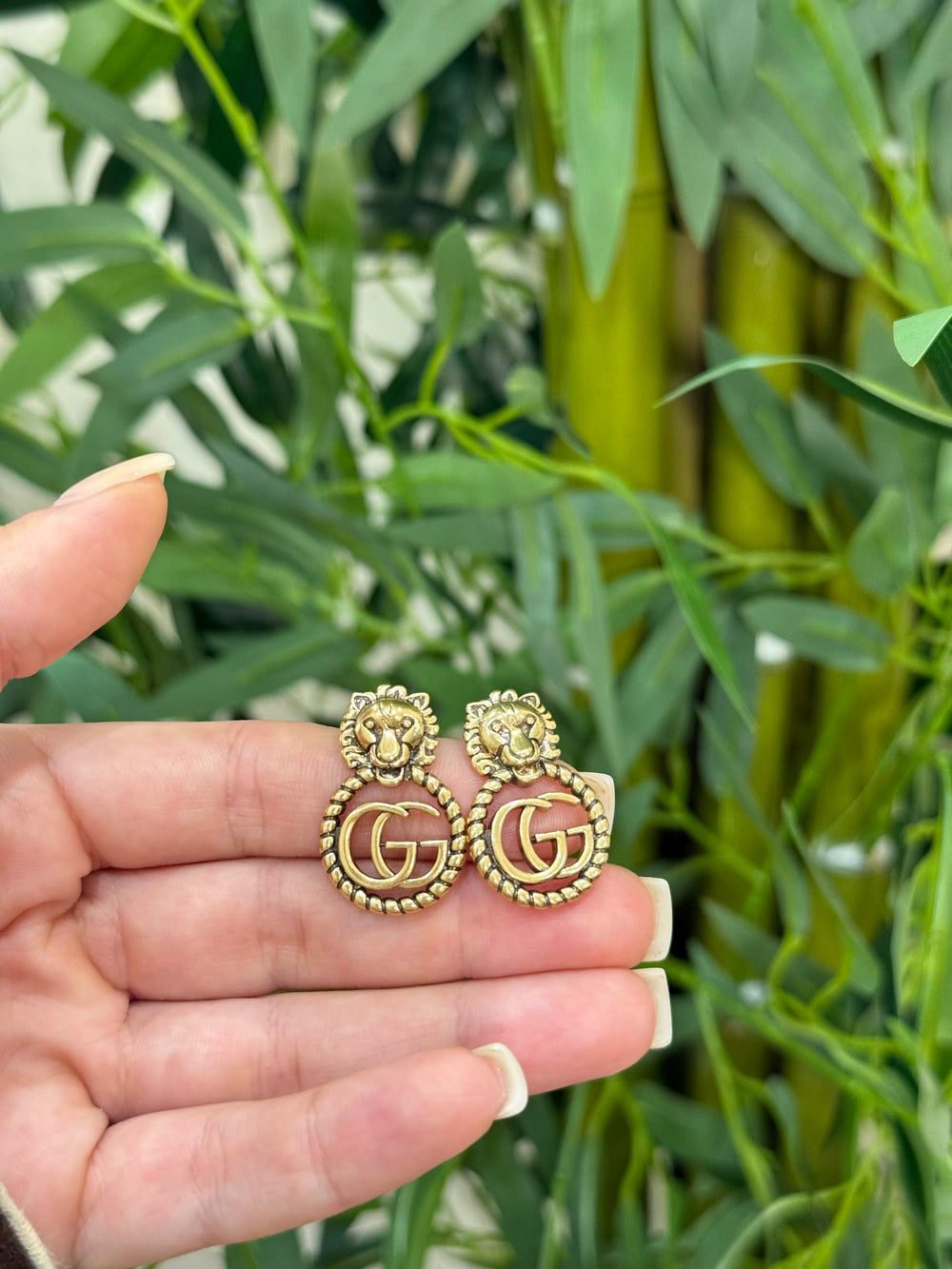 Orecchini Gucci lion