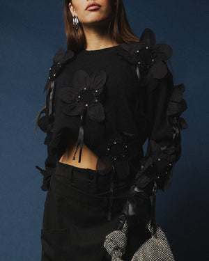 Maglione floral luxury