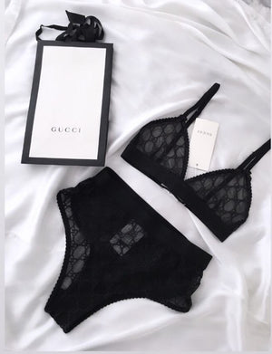 Completo Intimo Lace Nude fiocchetti gg