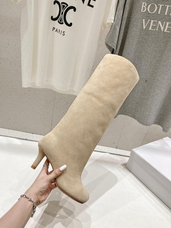Stivali Suede Élite Beige