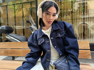 Giacca Denim Sculpted