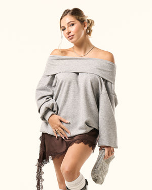 Gonna bazar satin e pizzo